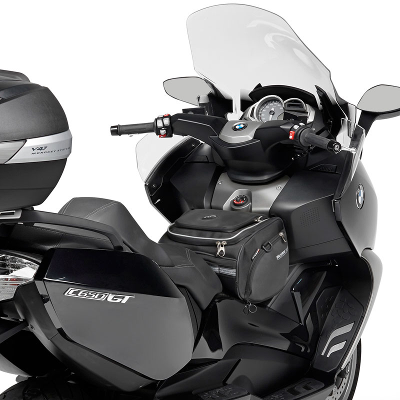 Parabrisas transparente con paramanos Givi moto BMW C650GT 2012-