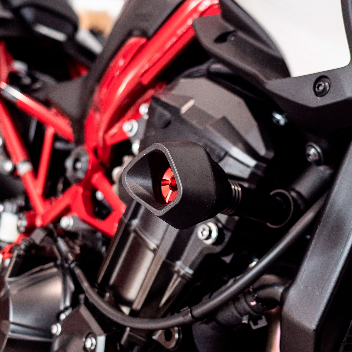 Topes anticaida Evotech para Kawasaki Z900 25+