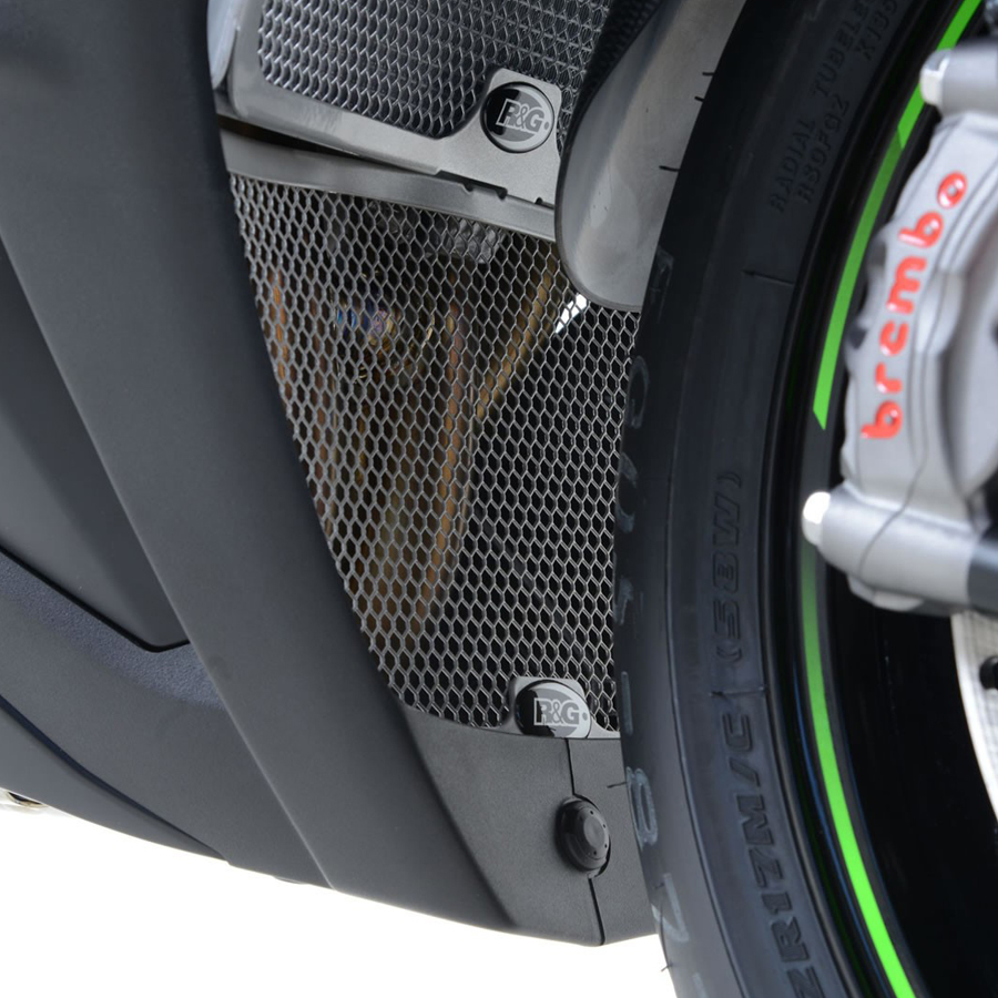 Protector rejilla colectores Kawasaki ZX10R 11- RGRacing