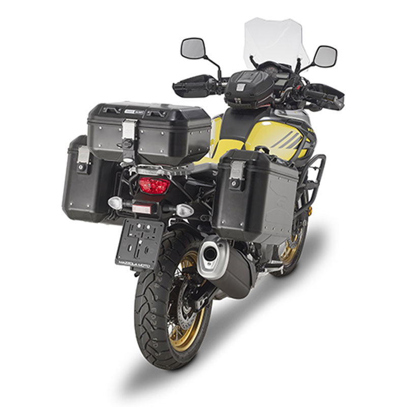 Maleta Givi lateral o trasera  Dolomiti  aluminio negro 30 lts