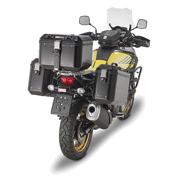 Maleta Dolomiti Monokey 46L aluminio negro Givi