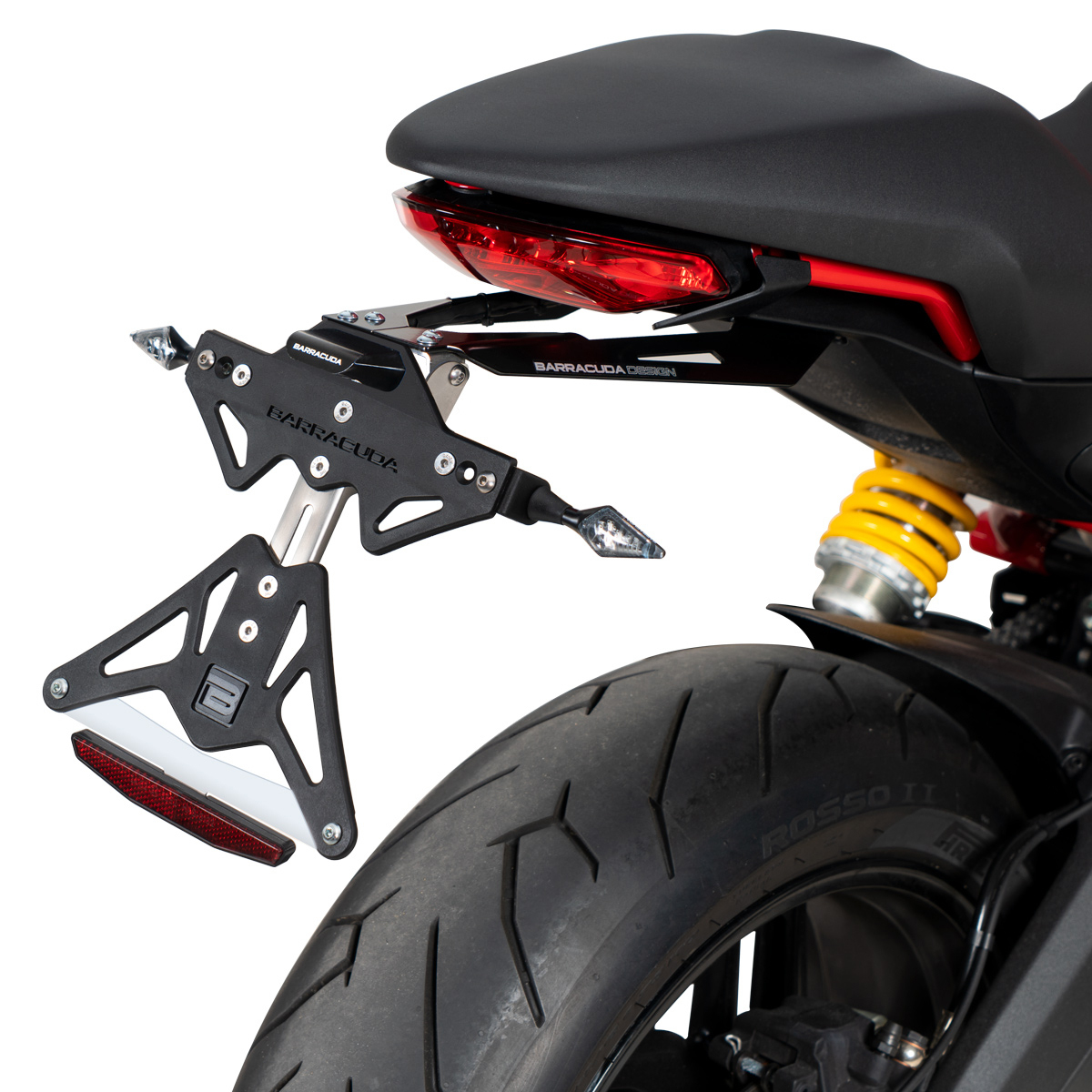 Portamatriculas Barracuda para Ducati Monster 797 16-20