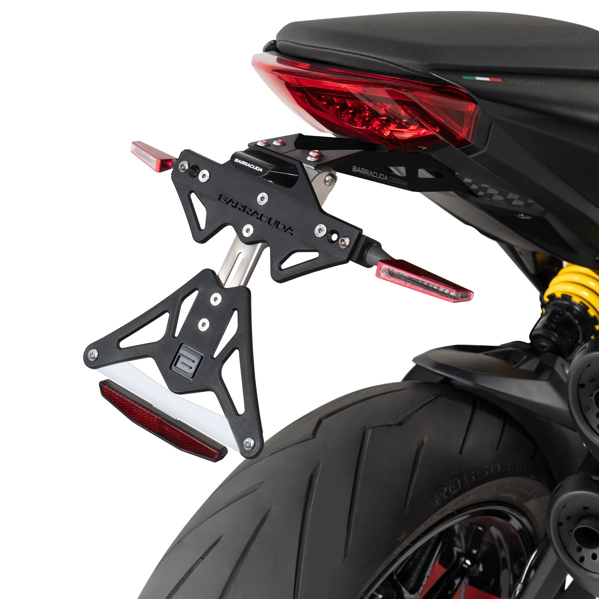 Portamatriculas Barracuda para Ducati Monster 937 21+