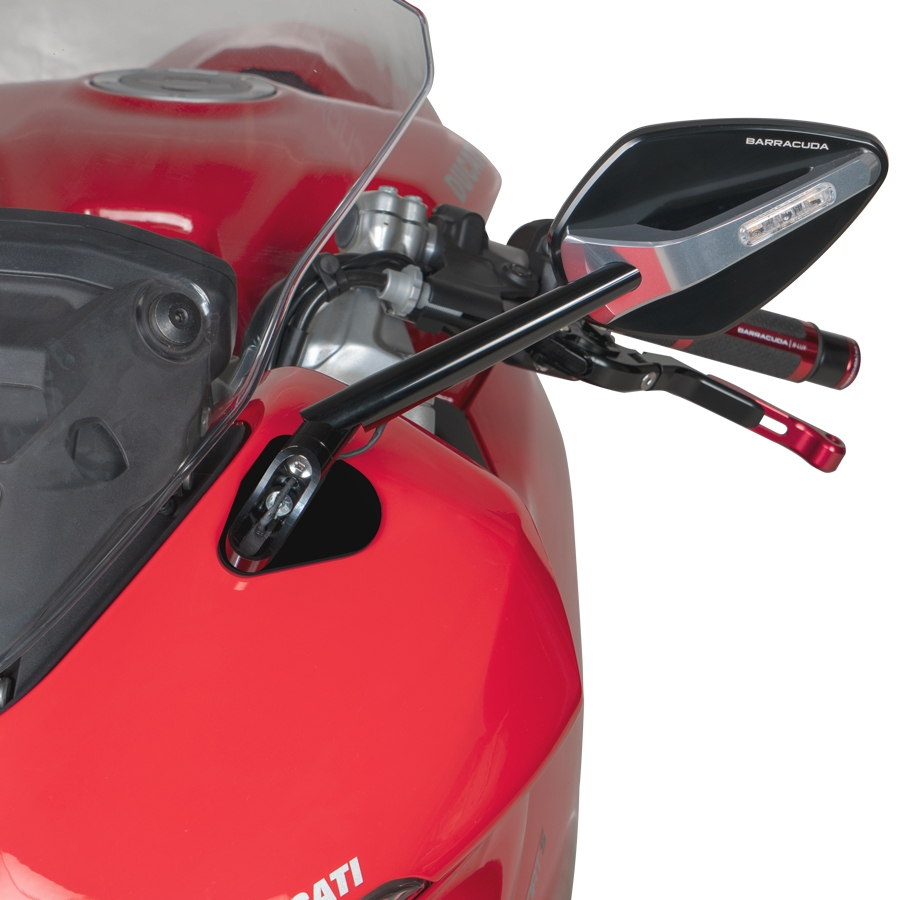 Adaptadores espejos Barracuda para Ducati SuperSport 17+