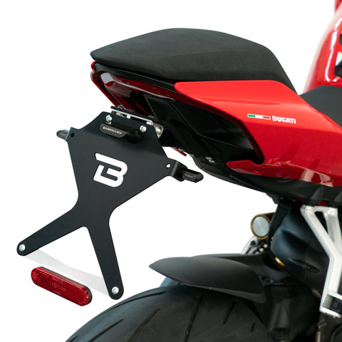 Portamatriculas Barracuda para Ducati Panigale V2 V4 y Ducati Streetfighter V2 V4