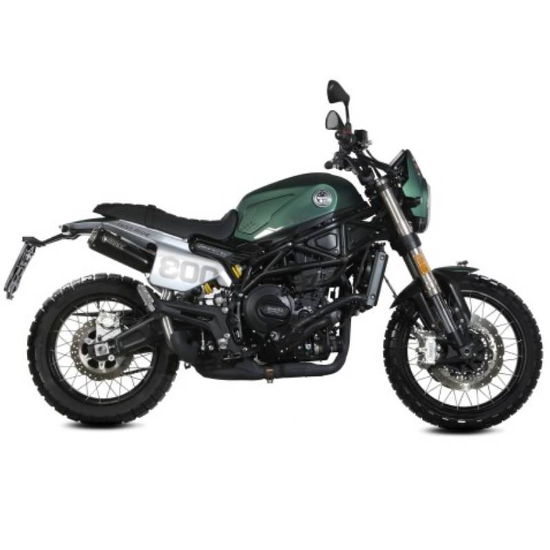 Escape Mivv X-M1 Negro BENELLI Leoncino trail 800 2022+