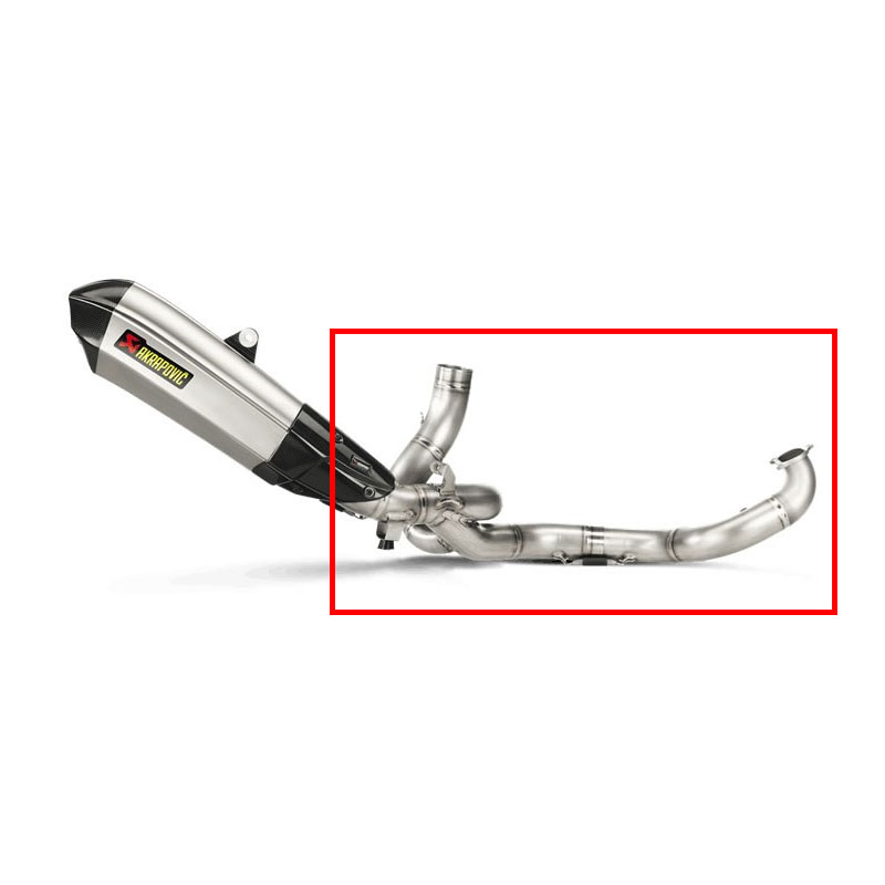 Colector Akrapovic titanio Ducati Multistrada 1200/S 15-16