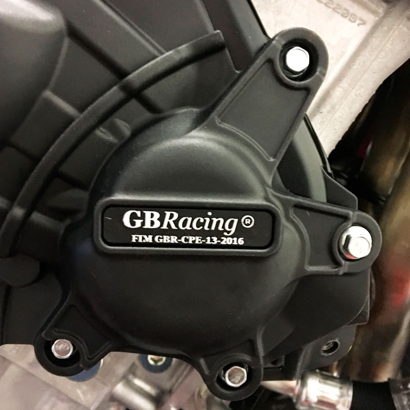 GB Racing tapas motor homolagados por FIM Suzuki GSXR1000 2017-