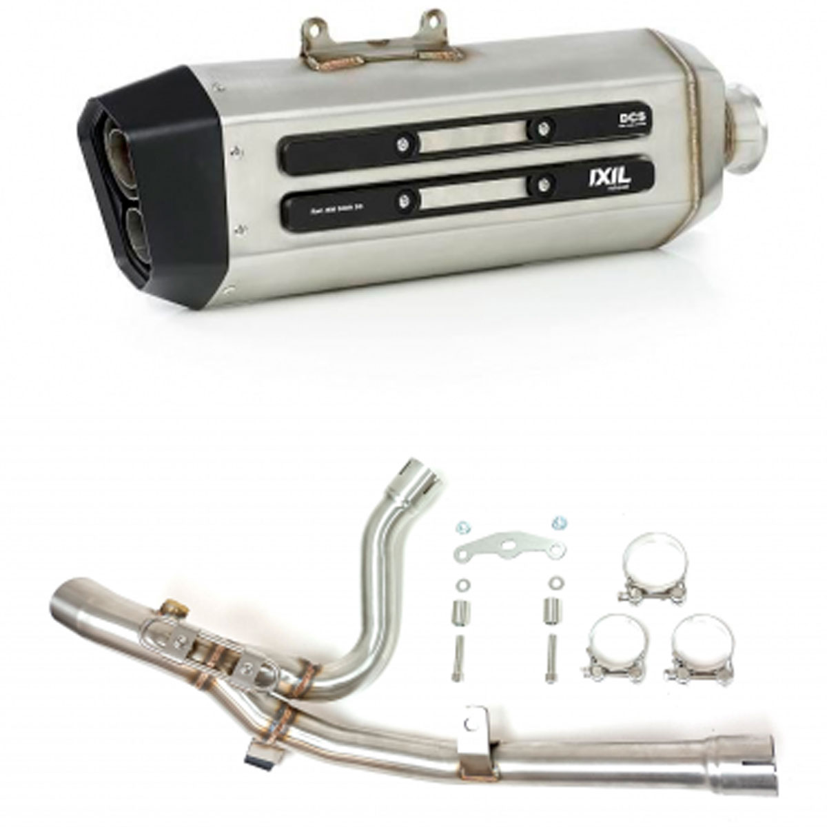 Escape ixil Acero inox MXT SUZUKI DL650 VSTROM 17-24