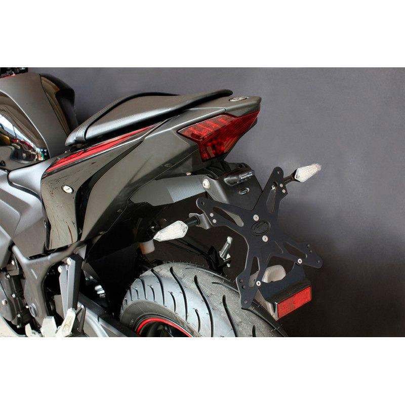 Portamatricula Yamaha R3 15-18 Evotech