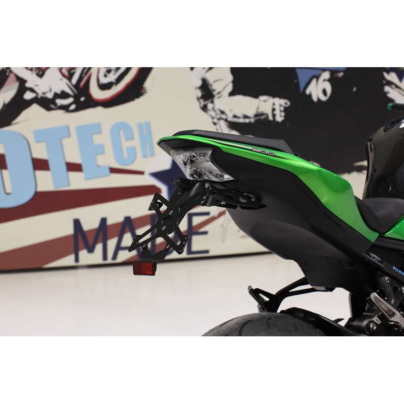 Portamatriculas Kawasaki Z900 17- Evotech