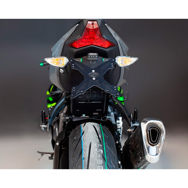 Porta matricula Kawasaki zx6r ninja 2019-