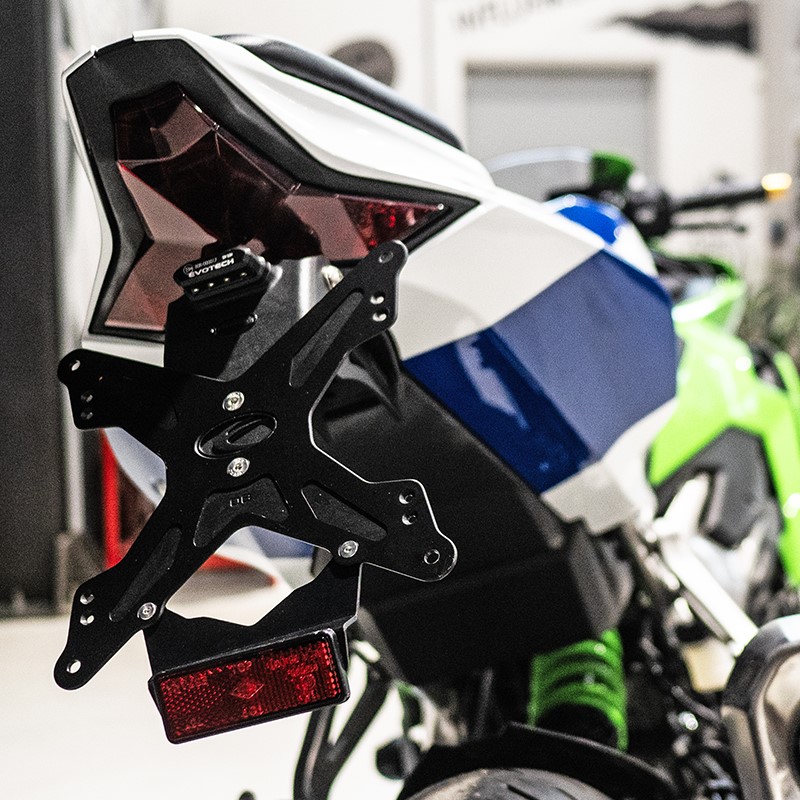 Portamatriculas Evotech RC para Kawasaki ZX4RR NINJA 24+