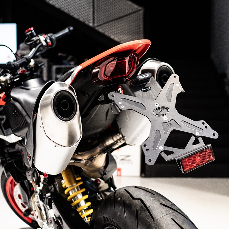 Portamatriculas Evotech RC para Ducati Hypermotard 698 Mono / RVE 24+
