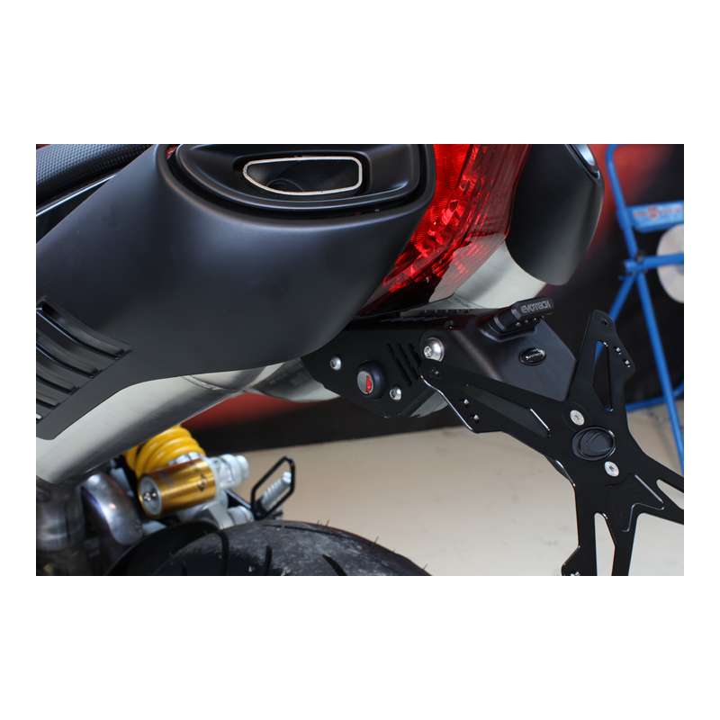 Portamatricula Evotech Aprilia Dorsoduro 750 2008-12