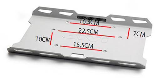 Parrilla portabolsas traseras en aluminio de Givi