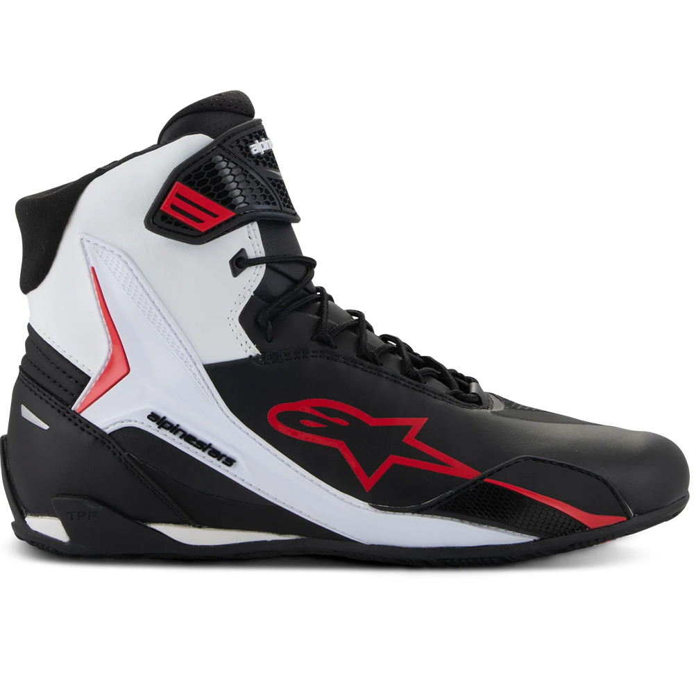 Zapatillas Alpinestars Faster 4 Negro / Blanco / Rojo