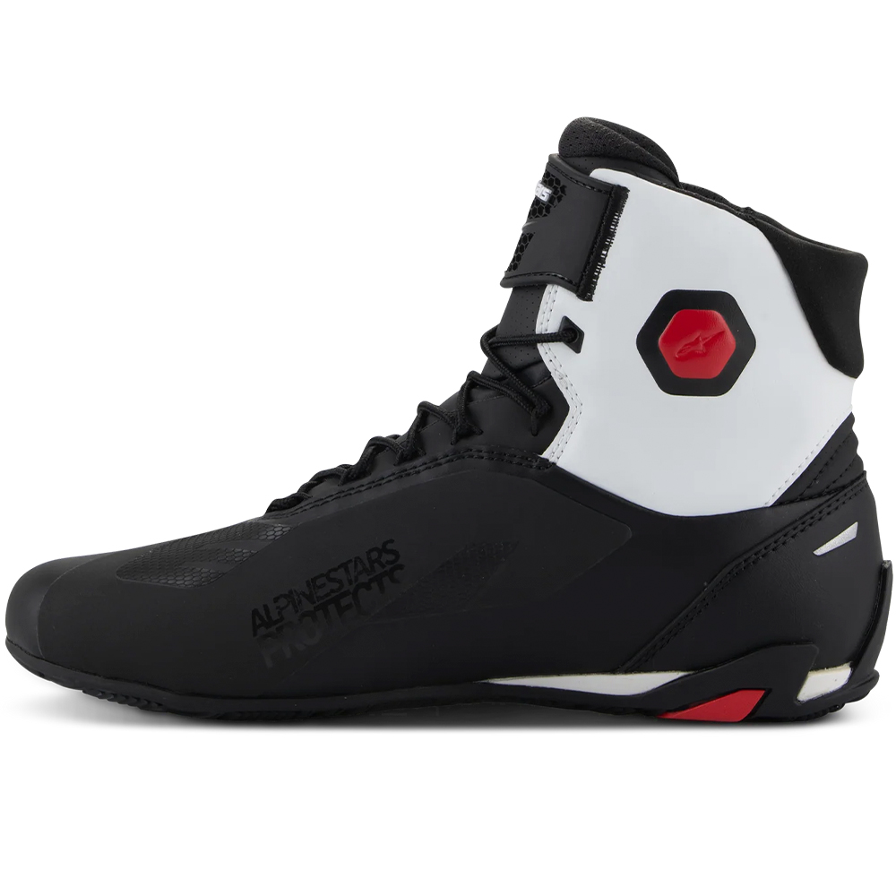 Zapatillas Alpinestars Faster 4 Negro / Blanco / Rojo