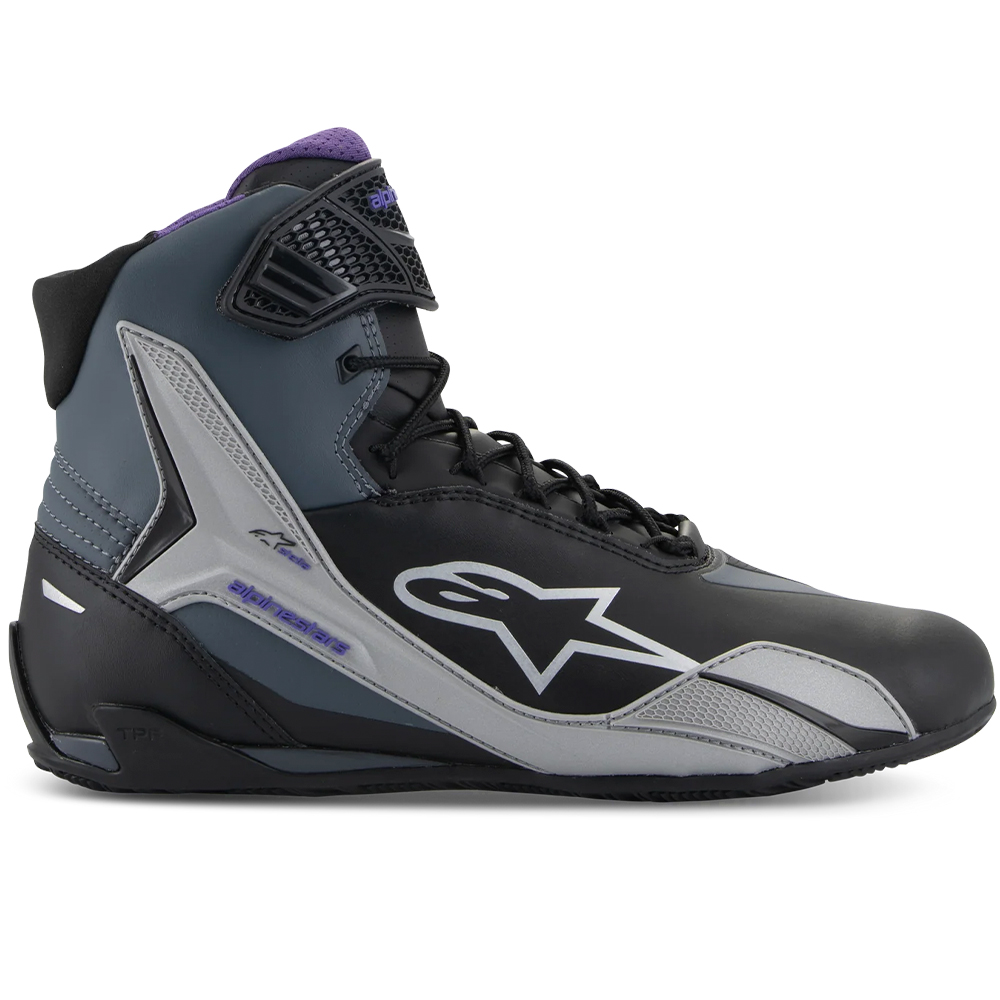 Zapatillas Mujer Alpinestars Stella Faster 4 Negro / Gris / Violeta