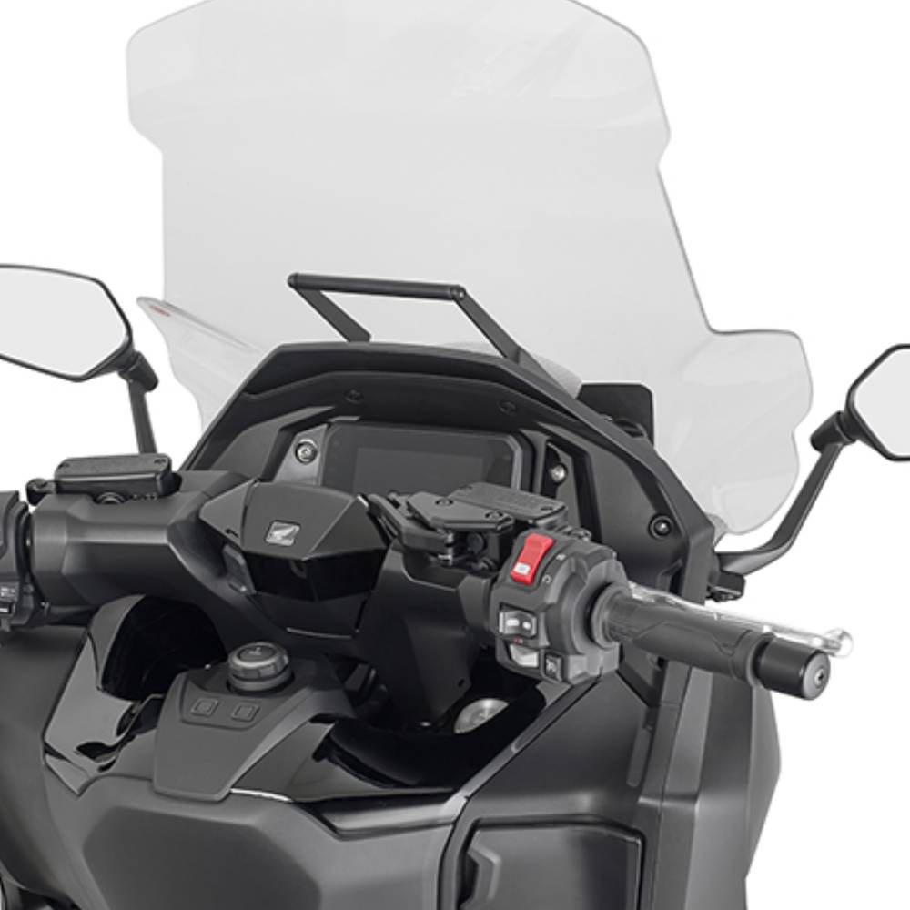 Barra porta GPS-Smartphone en la cupula para Honda Forza 750 25+