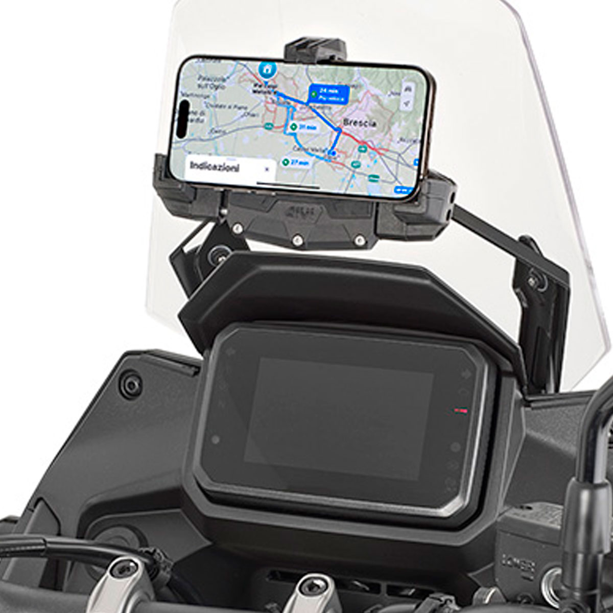 Barra soporte smarthphone/GPS Givi Honda XL 750 Transalp 25+