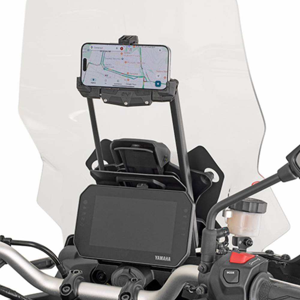 Barra porta GPS Yamaha Tracer 9 25+ Smartphone 