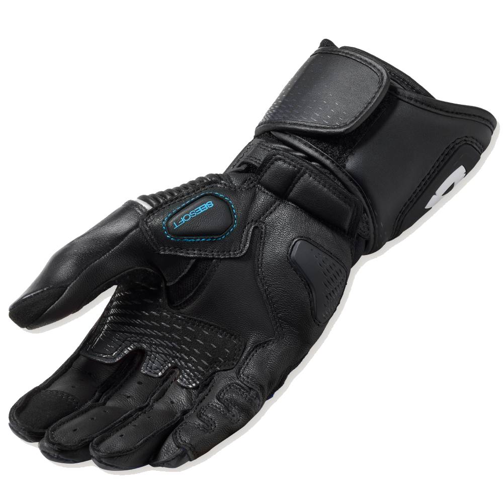 Guantes XENA 4 Mujer Revit Negro-Blanco