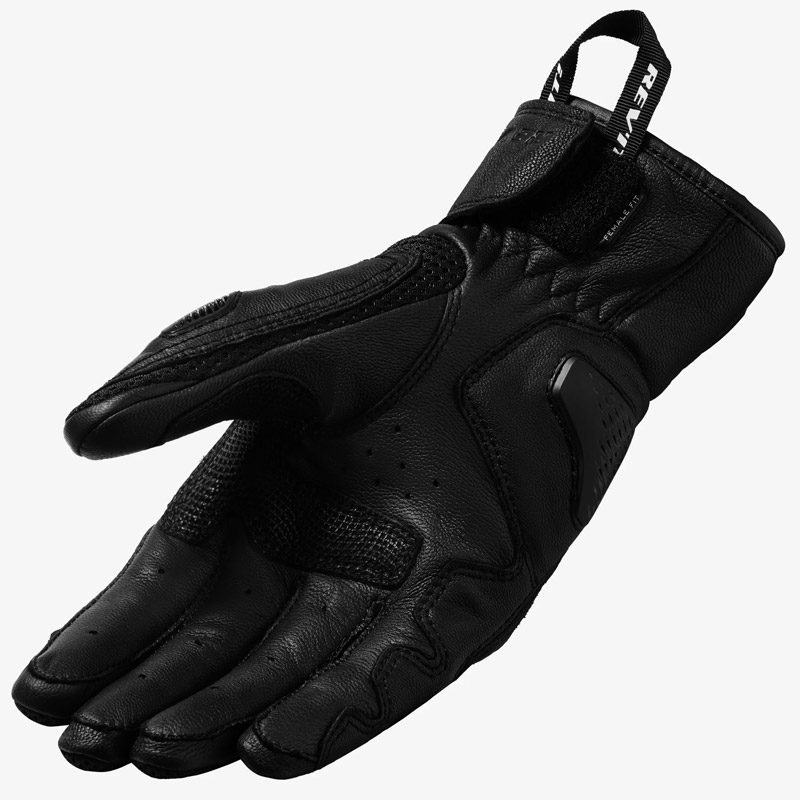 guantes revit dirt 4 mujer negro