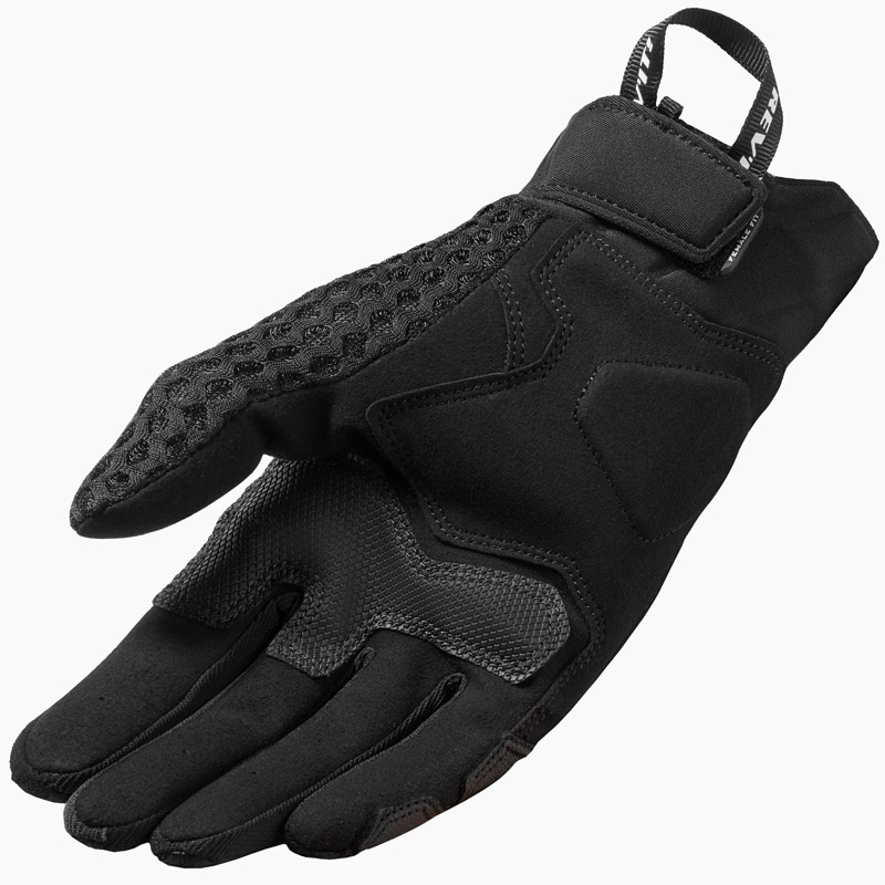 guantes revit veloz mujer negro