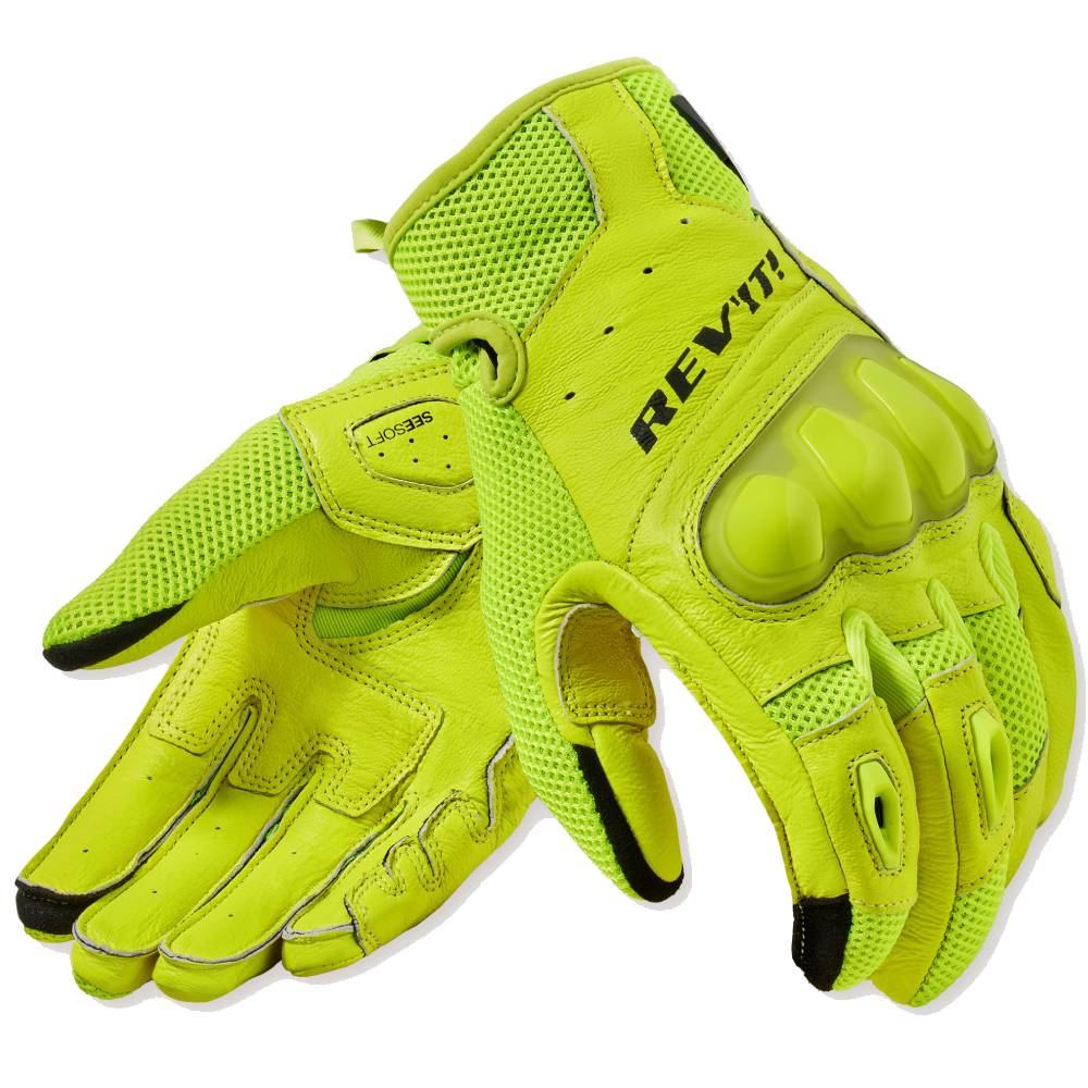 Guantes RITMO Revit Amarillo Flúor