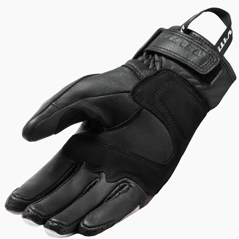 guantes revit redhill mujer negro-rosa