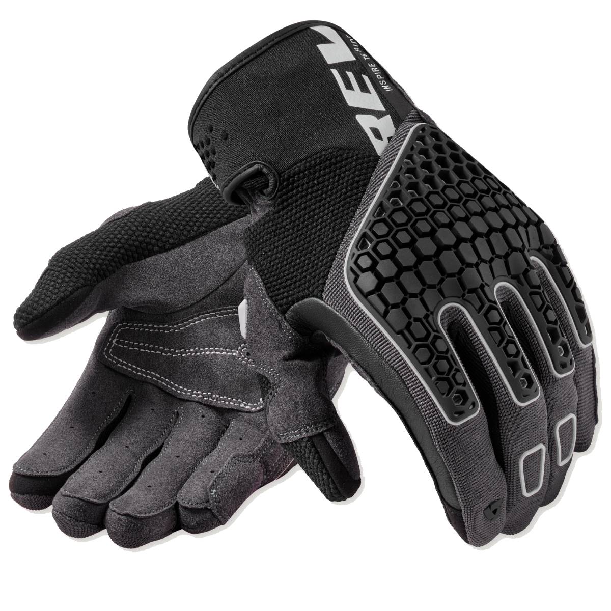 Guantes MANGROVE 2 Revit Negro-Gris