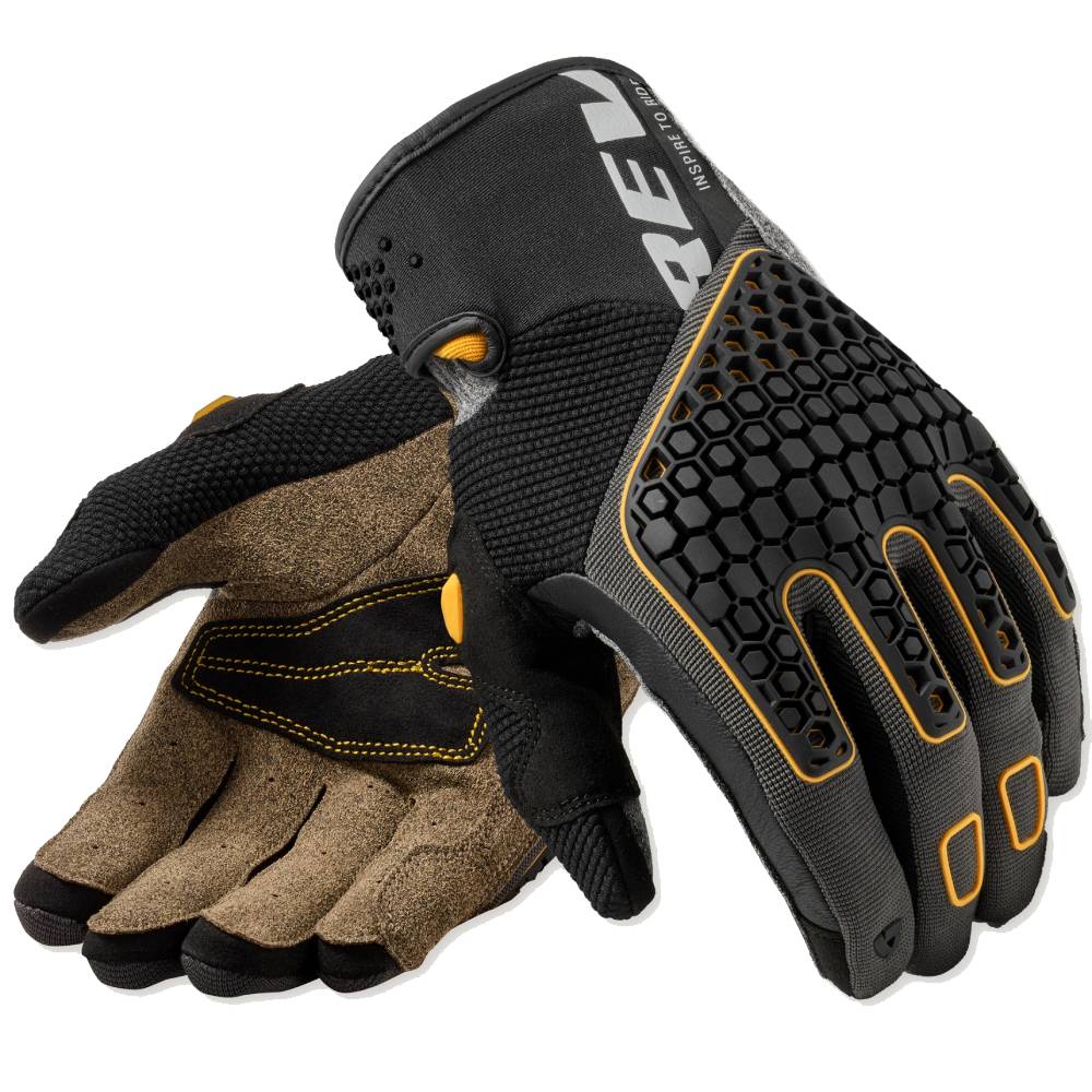 Guantes MANGROVE 2 Revit Negro-Amarillo