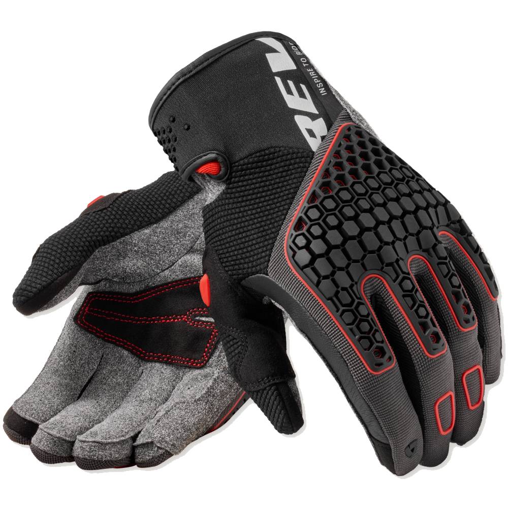 Guantes MANGROVE 2 Revit Gris-Rojo