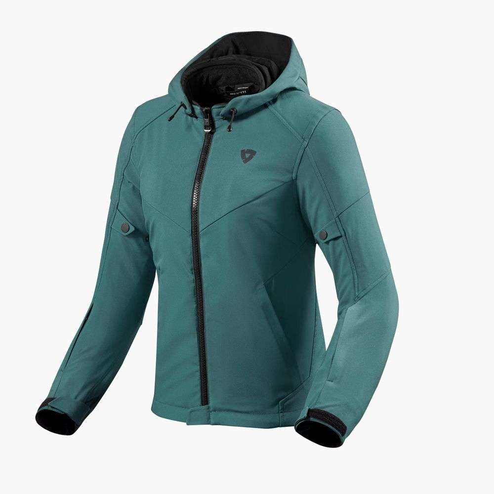 chaqueta revit afterburn h2o ladies fjt283 verde oscuro