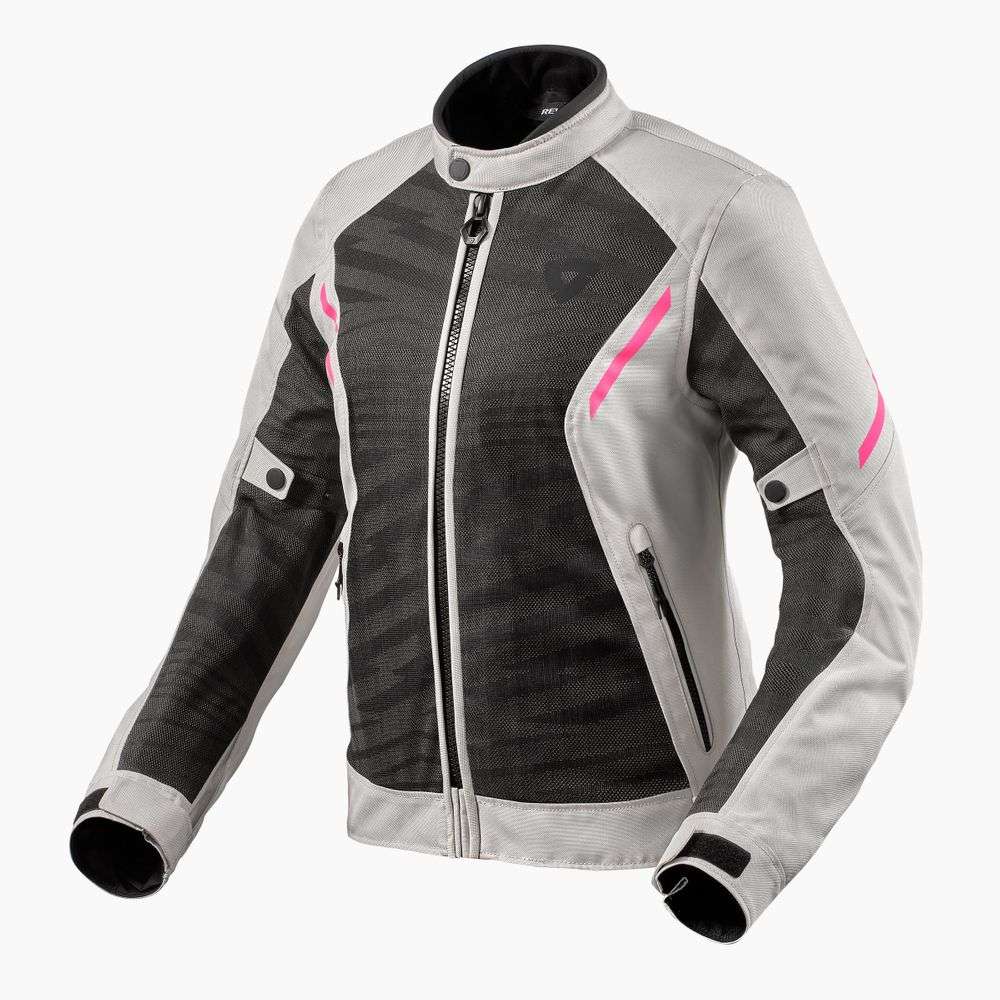 chaqueta revit torque 2 h2o ladies fjt311 negro-gris claro