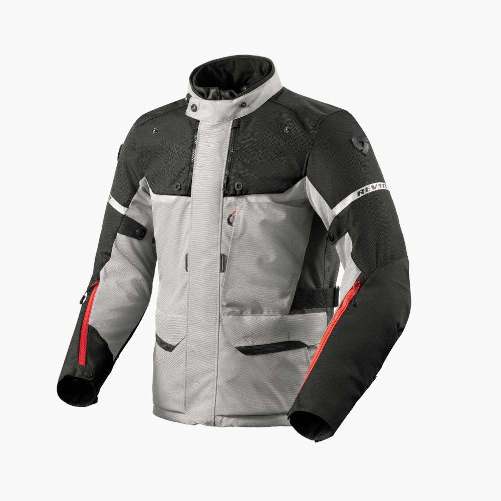 chaqueta revit outback 4 h2o fjt343 plata-negro