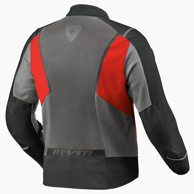 chaqueta revit airwave 4 antracita-rojo