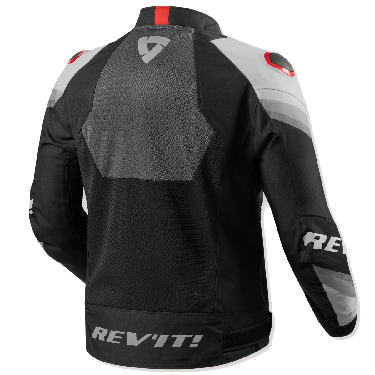 Chaqueta Revit Quantum 3 AIR Gris-Rojo