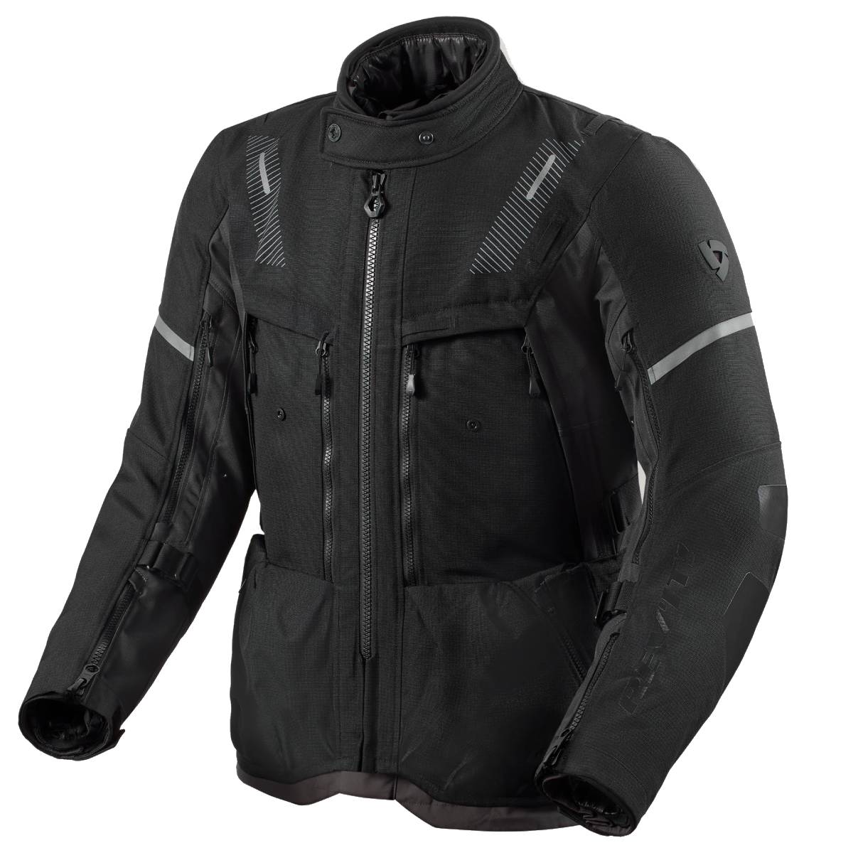 Chaqueta Revit Sand H20 Negro FJT405 Nilmoto