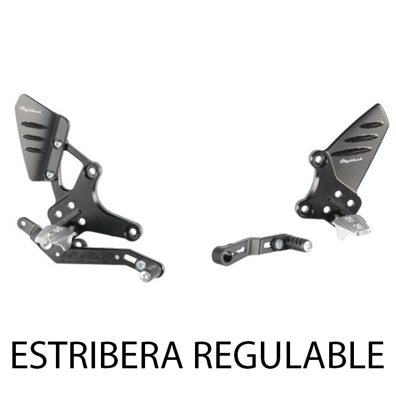 Estriberas Lightech BMW S 1000 R RR - HP4 09-16