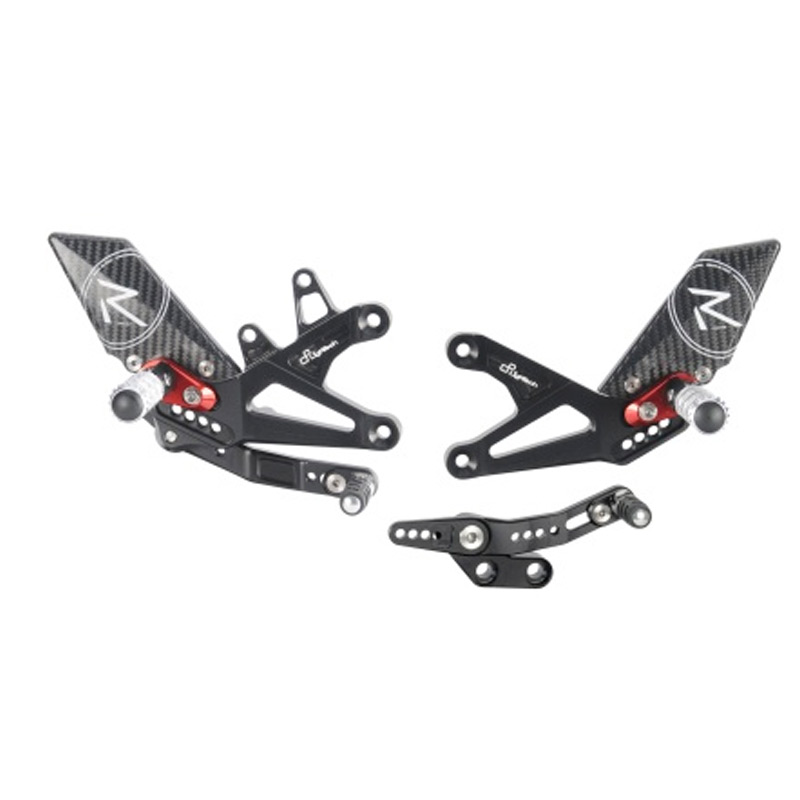Estriberas Lightech para Triumph Speed Triple 1050 11-18