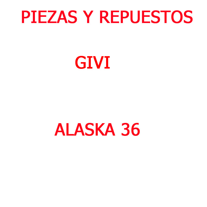 Despiece recambios maletas ALASKA ALA36