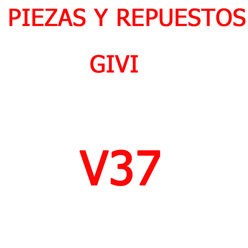 Recambios despiece del baul o maleta Givi V37