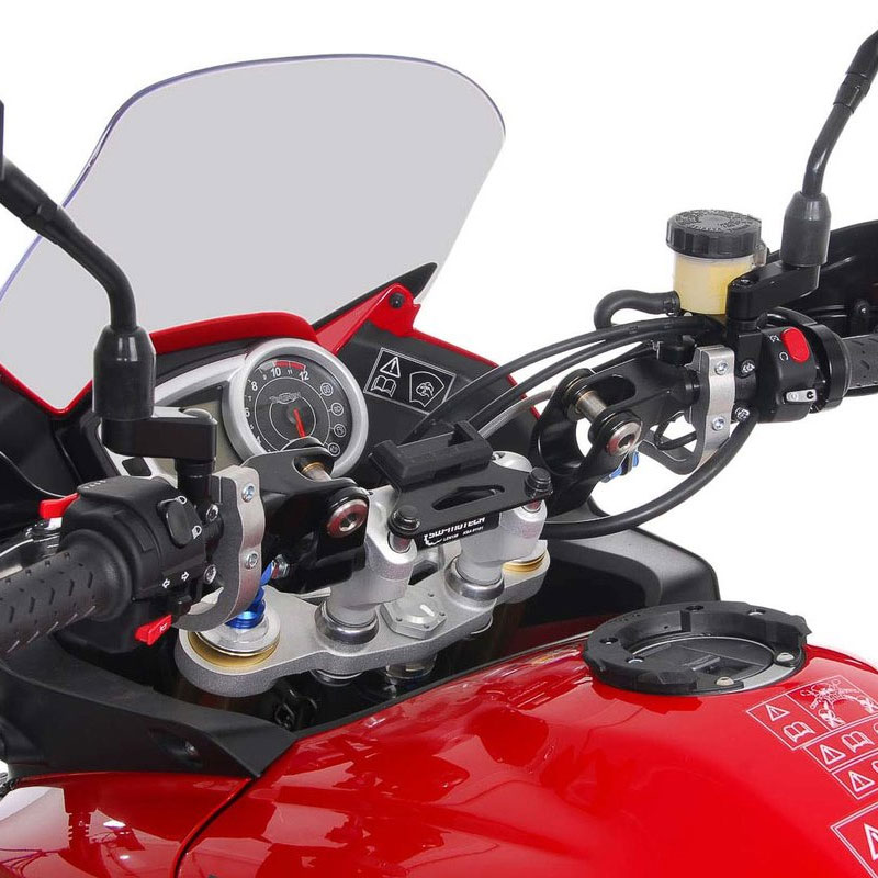 Soporte movil moto Quick-Lock Triumph-Honda-suzuki