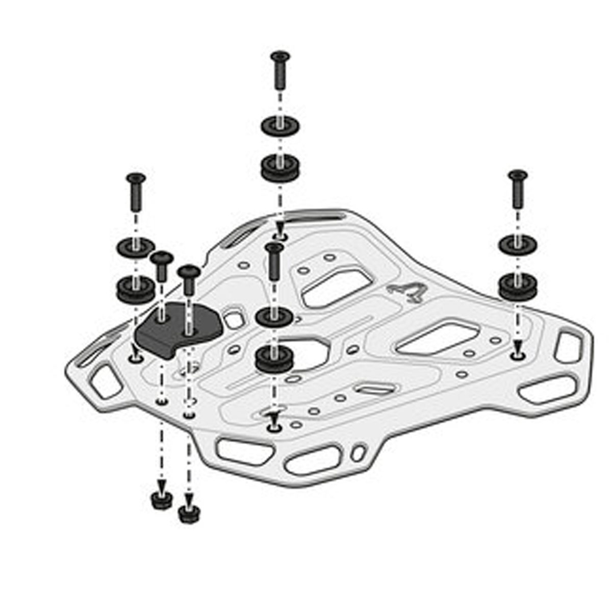 Baul aluminio TRAX ADV SWMotech 38L KTM 390 Adv 25+