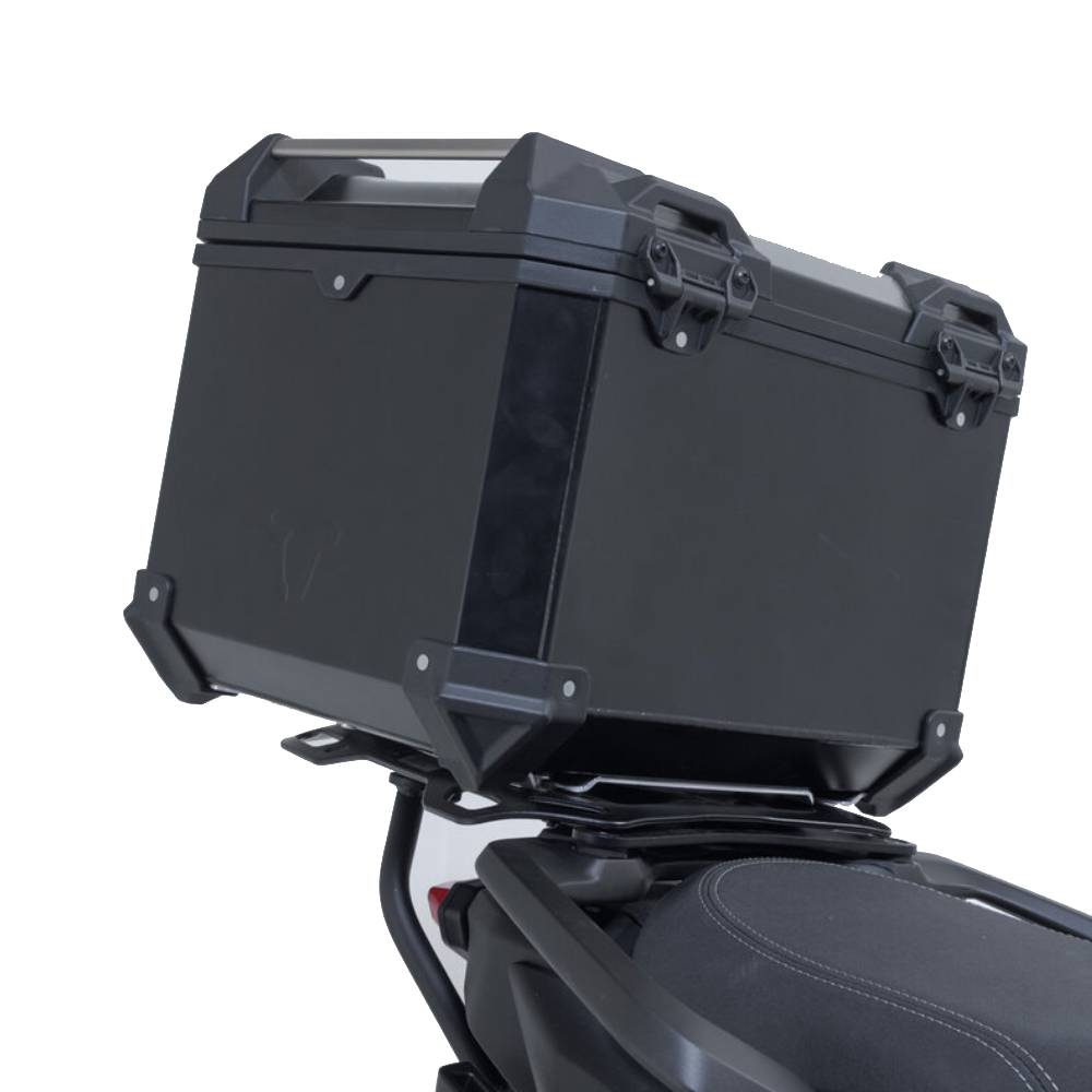 Kit con Baul trasero SW-Motech TRAX ADV Yamaha Tracer 9-GT+ 25- negro