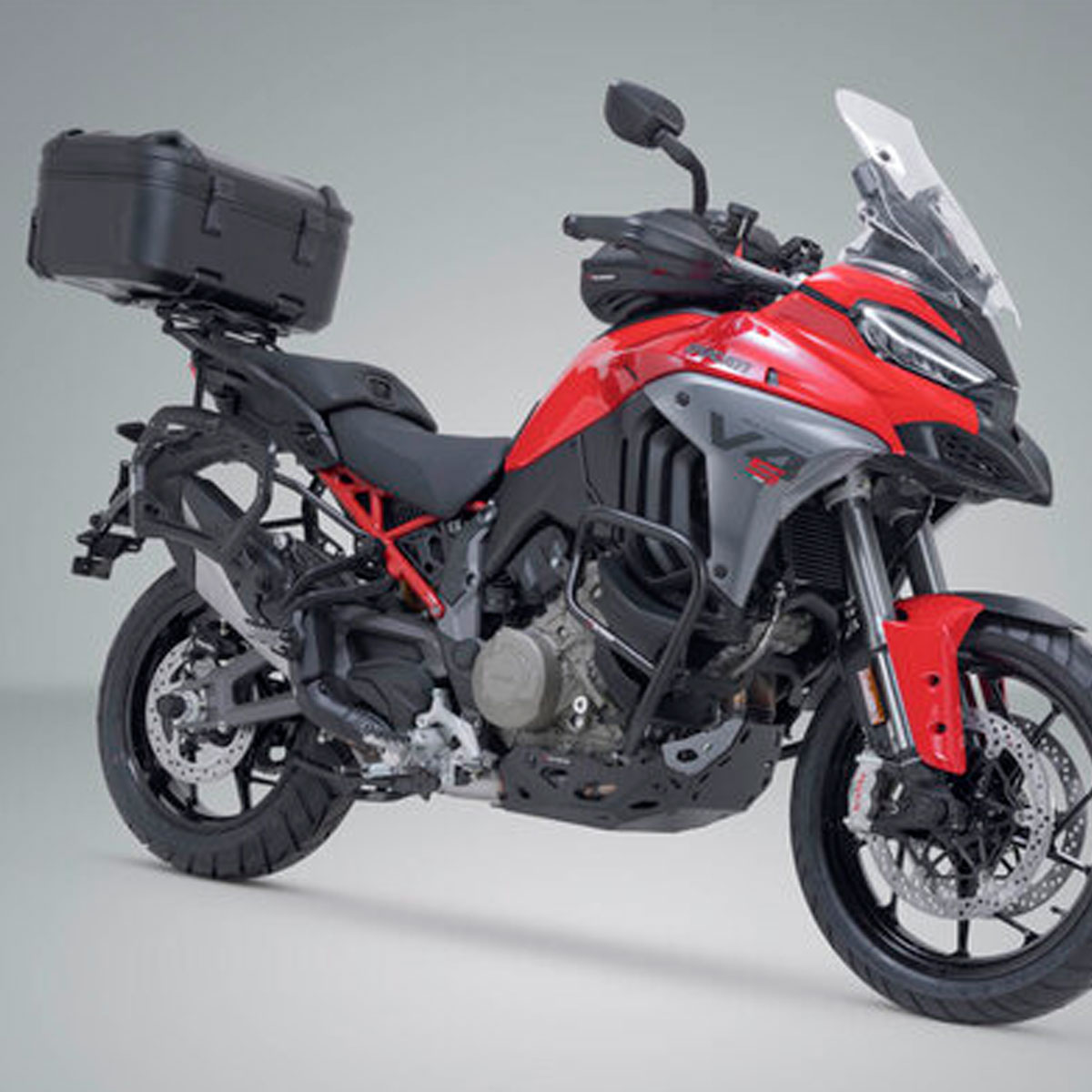 Maleta trasera DUSC 55l y soportes Ducati Multistrada V4 S 20+