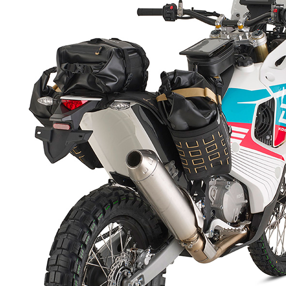 Bolsas laterales impermeables modulares en herradura Givi 44 litros