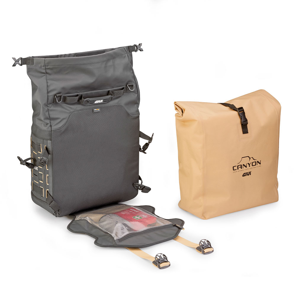 Alforjas laterales Canyon Givi impermeables 30L